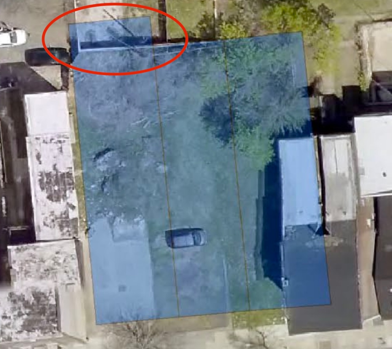 Property-line dispute