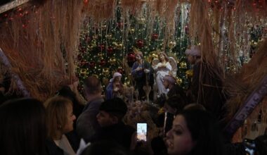Christmas celebrations return to Bethlehem after 2 years of war in Gaza