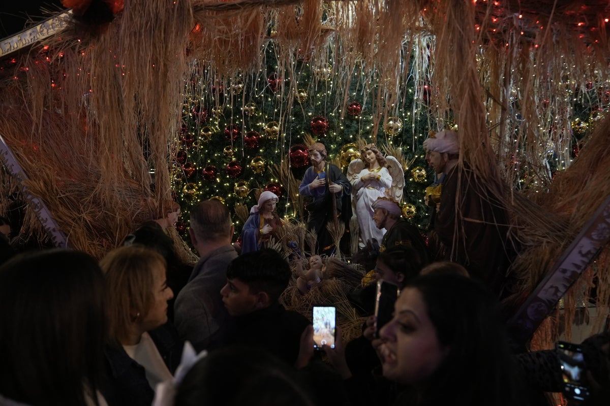Christmas celebrations return to Bethlehem after 2 years of war in Gaza