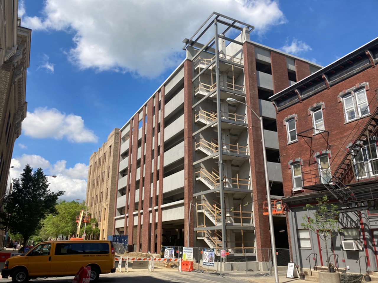 Easton launches real-time parking tracker for downtown garages