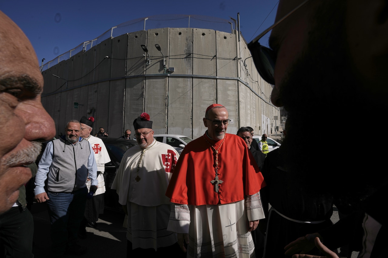 Israel Palestinians Christmas