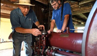 Berks receives $27,000 check for Gruber Wagon Works preservation