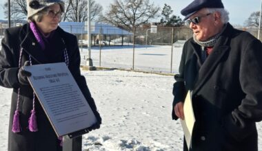 Officials dedicate historical marker to Civil War hospital in Reading City Park
