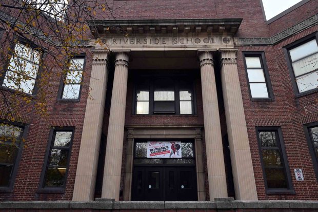 Riverside Elementary School was designed by Reading architect Frederick A. Muhlenberg, founder of the architectural firm now known as MGA, Wyomissing. (BILL UHRICH/READING EAGLE)