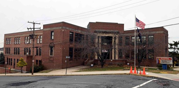 Riverside Elementary School, 1400 Centre Ave., was constructed in 1925 and enlarged in 1942. (BILL UHRICH/READING EAGLE)