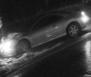 Robeson Township police are seeking information on this Mitsubishi Eclipse in connection with a Nov. 25 hit-and-run accident in the 1400 block of Green Hills Road, also known as Route 568. (Courtesy of Crime Alert Berks County)