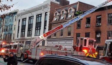 Fire in 3-story apartment building in downtown Reading displaces occupants