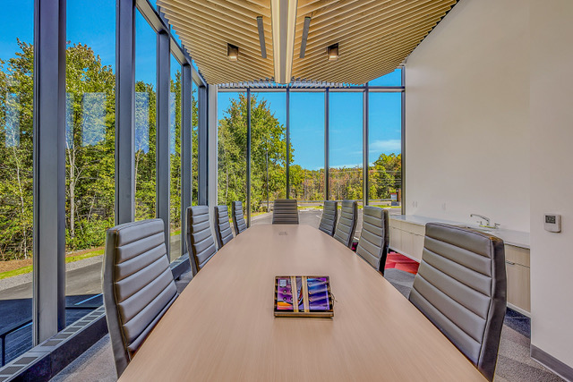 A meeting room inside L.R. Costanzo’s new corporate headquarters, 330...