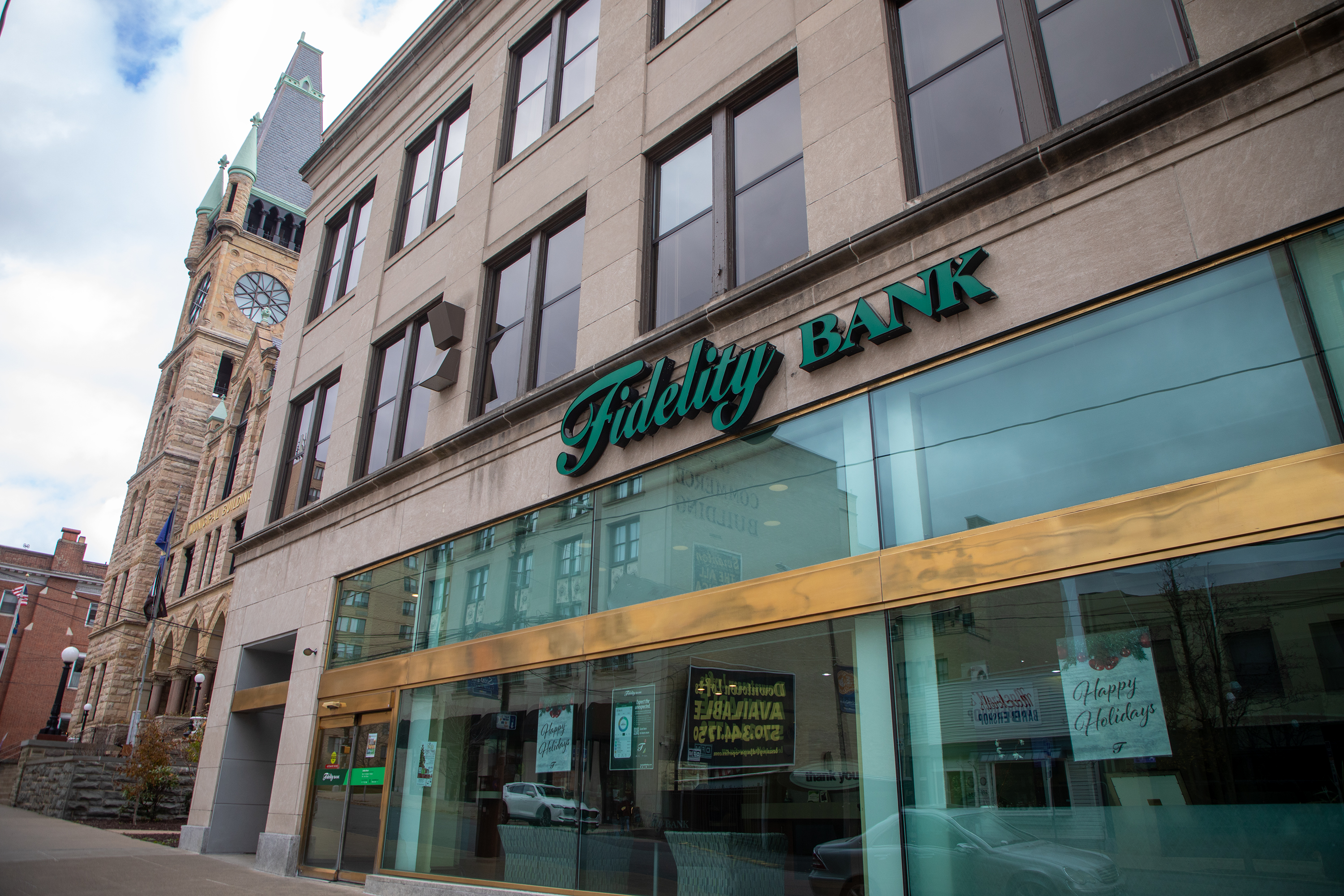 The Fideilty Bank building at 338 N. Washington Ave. in...
