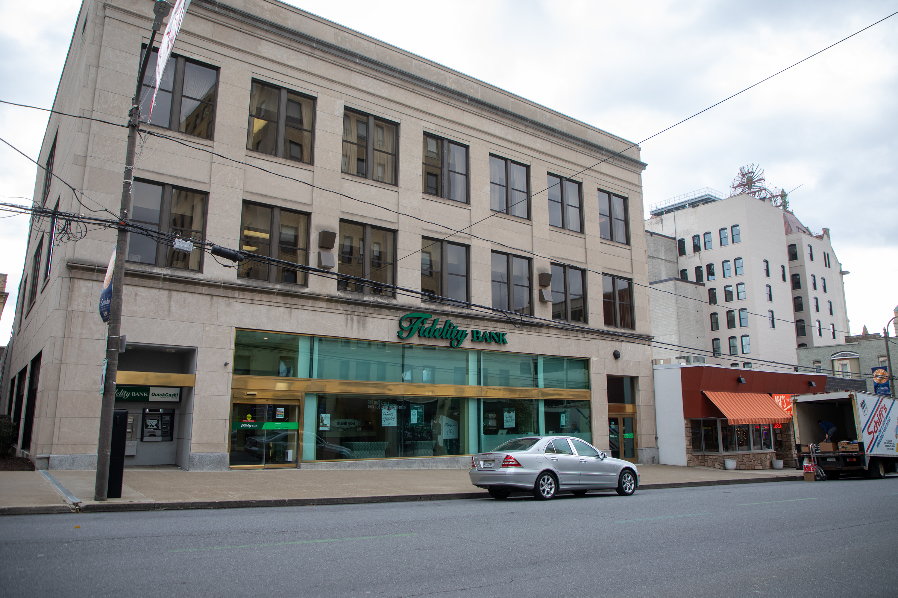 The Fideilty Bank building at 338 N. Washington Ave. in...