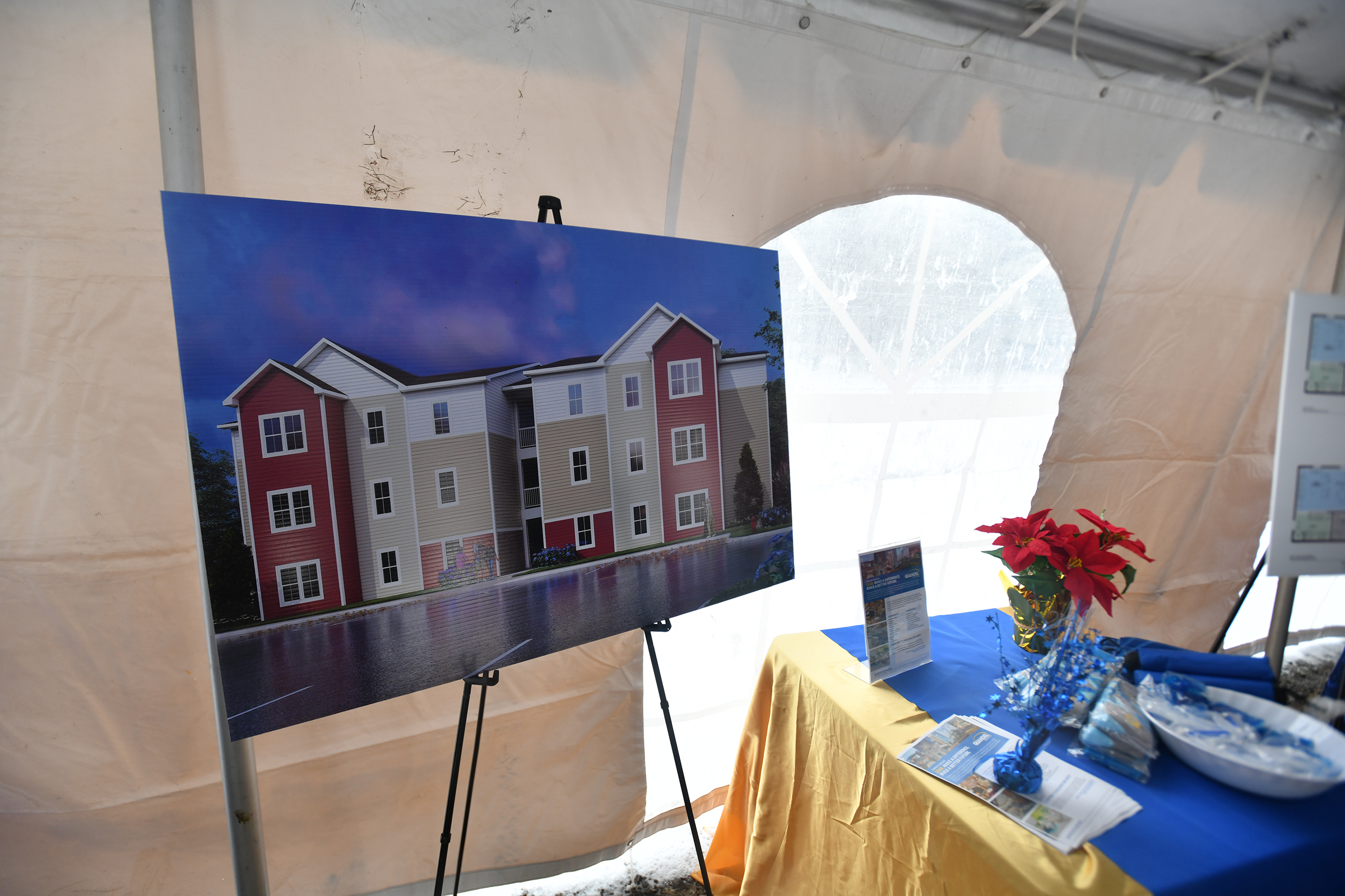 A rendering of the new addition being constructed at Hilltop...