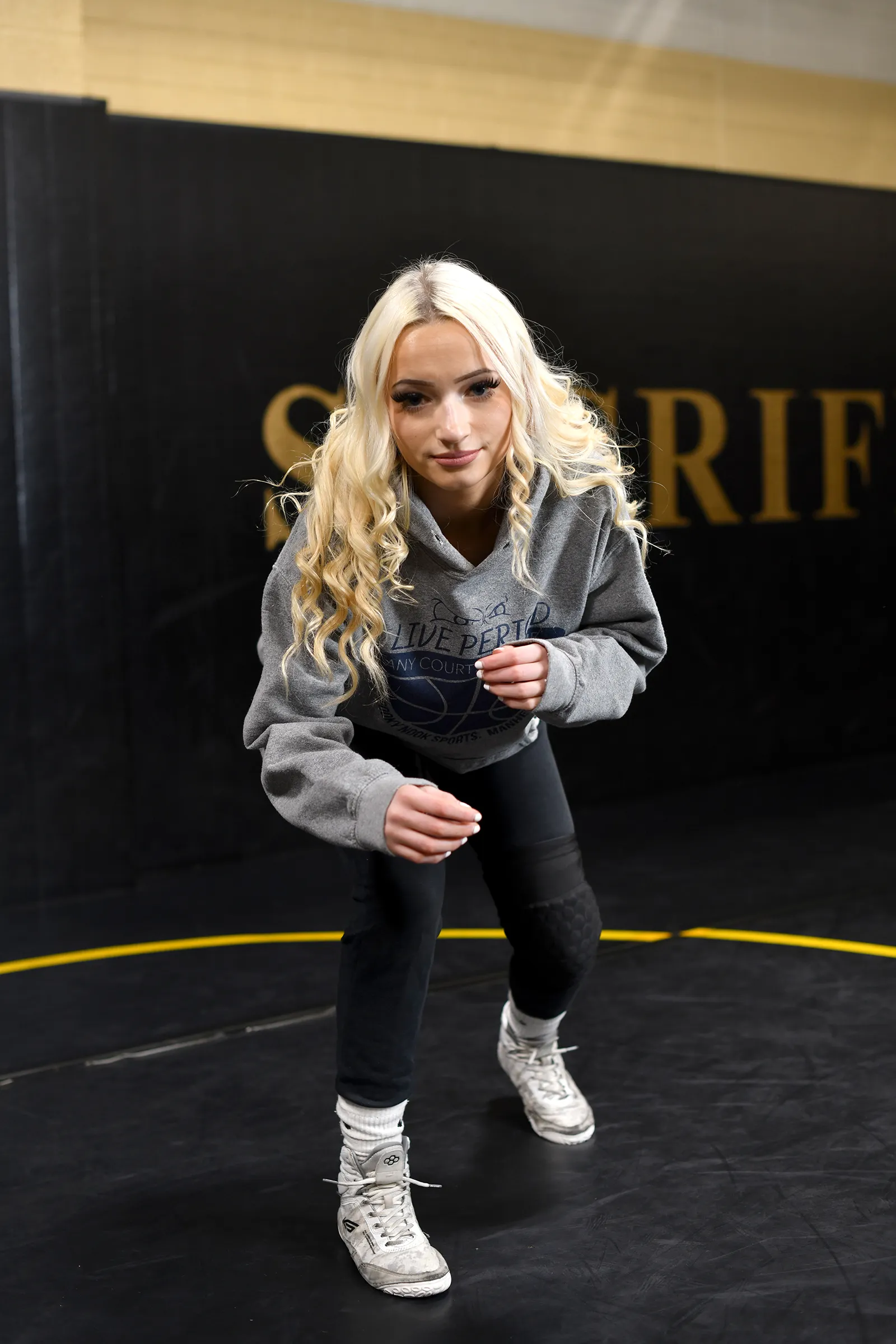 Western Wayne’s Mia Gifford poses for a photograph in the...