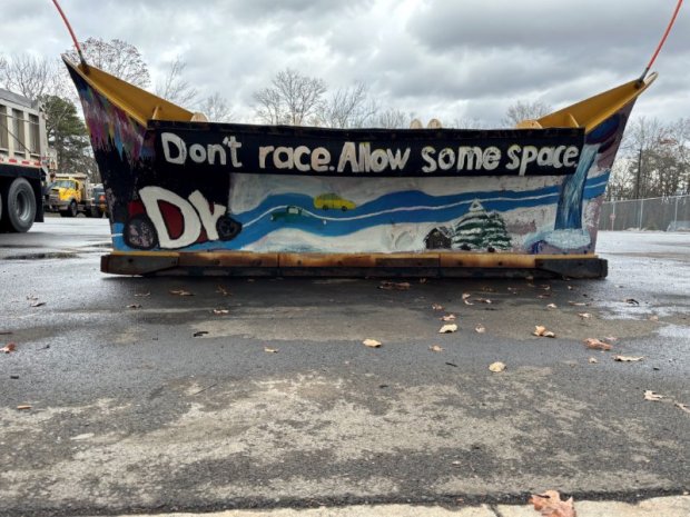 Delaware Valley High School's entry in PennDOT's 2025 Paint the Plow contest. (SUBMITTED)