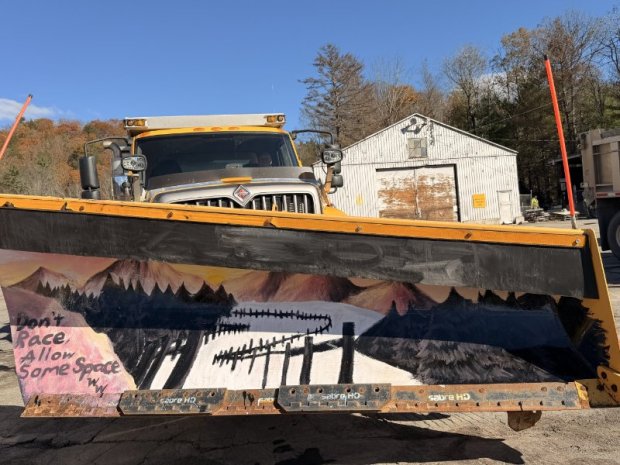 Western Wayne High School's entry in PennDOT's 2025 Paint the Plow contest. (SUBMITTED)