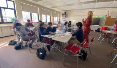 Riverside students build model skyscrapers using STEAM, teamwork skills