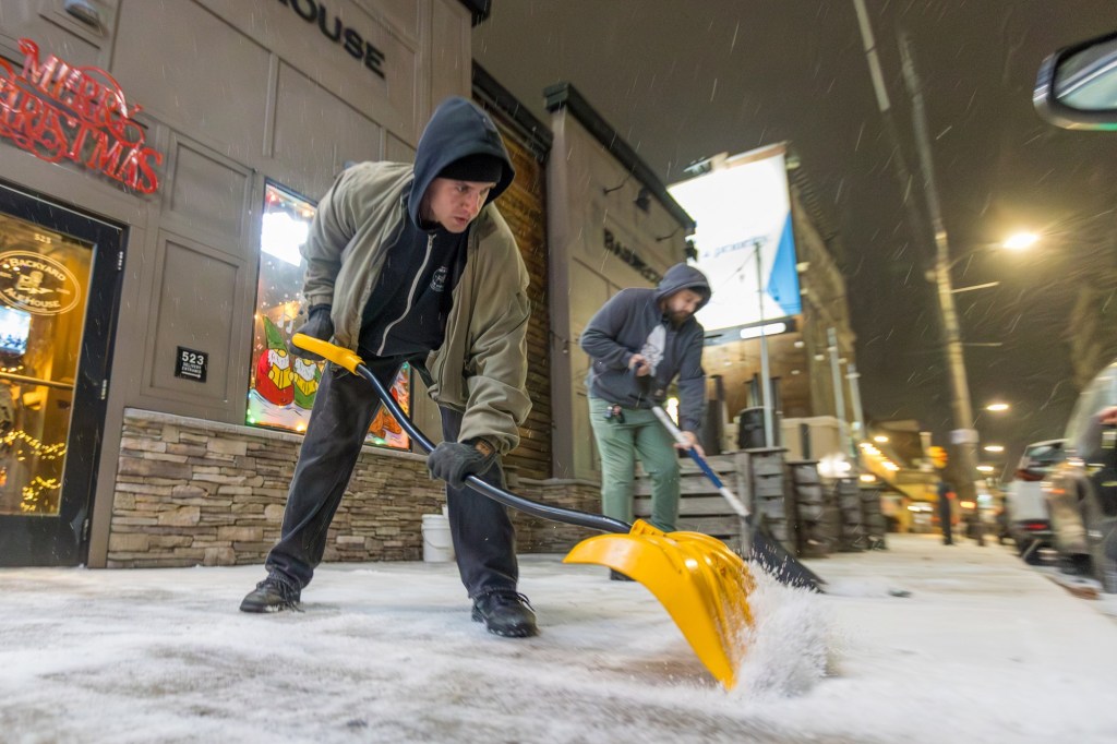 Weekend weather event brings icy roads, some snow – Scranton Times-Tribune