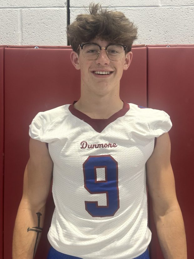 Dunmore's Weston Yannone.