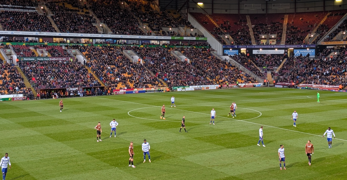Bradford City 2-0 Reading FC: Baffling, Part Two