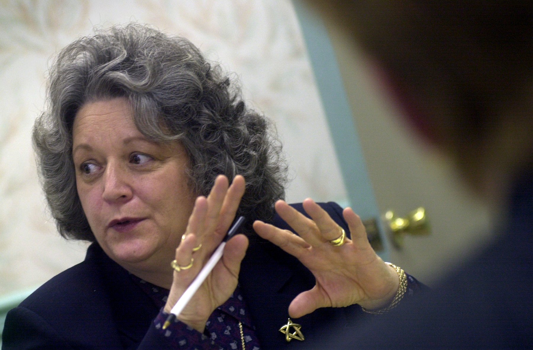 Nancy Dischinat, executive director of the Lehigh Valley Work Force...