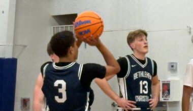 Bethlehem Christian boys basketball