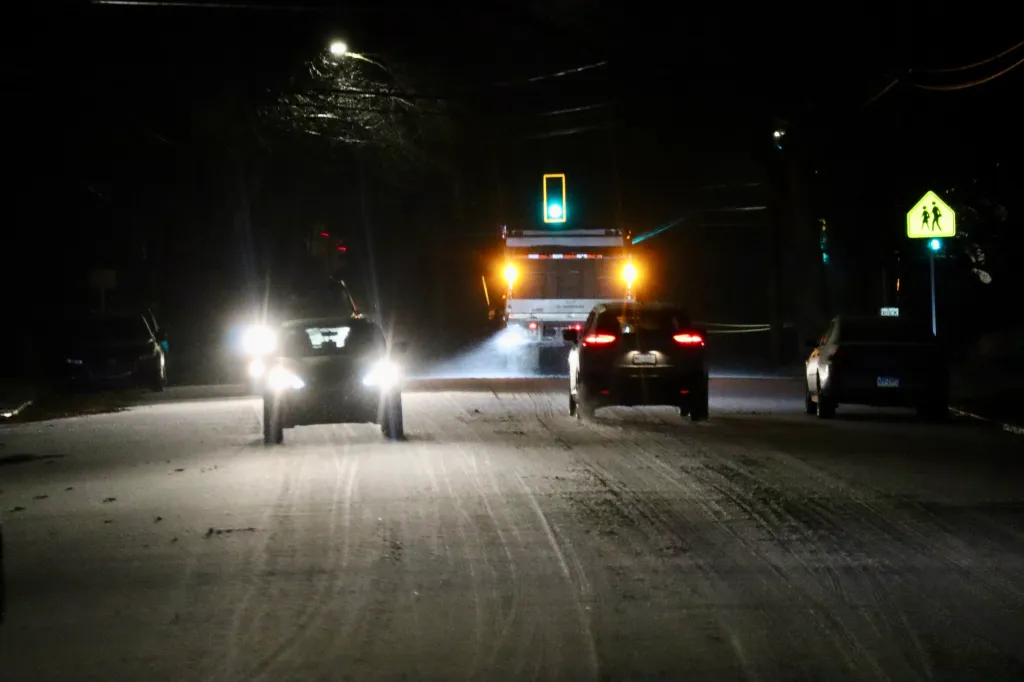 LANTA suspending bus service as snow, ice cause slick roads