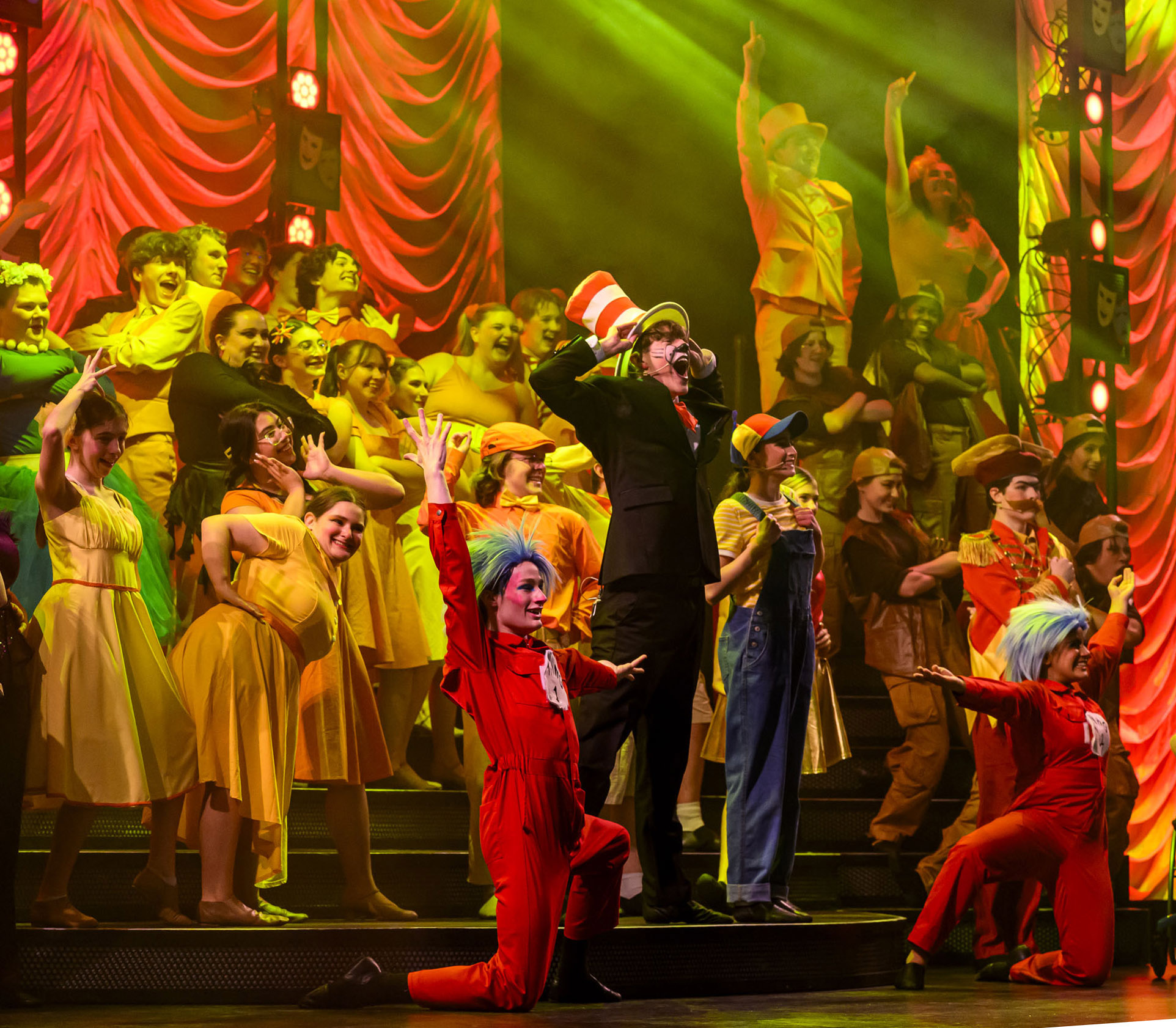 Nazareth performs a song from "Seussical" at the 2025 Freddy Awards on Thursday, May 22, 2025, at the State Theatre in Easton. (April Gamiz/The Morning Call)