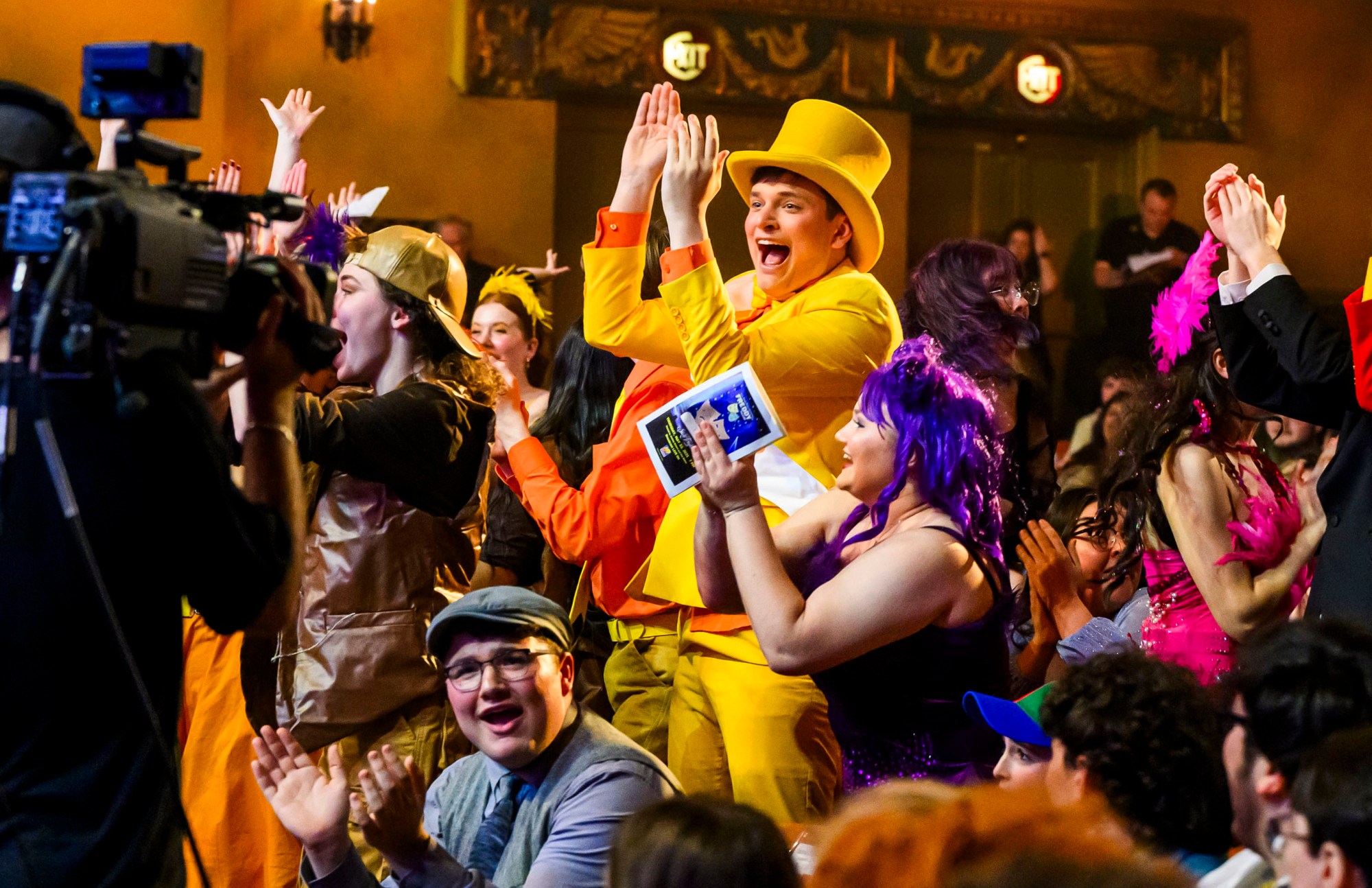 Nazareth wins Outstanding Stage Crew award for "Seussical" at the 2025 Freddy Awards on Thursday, May 22, 2025, at the State Theatre in Easton. (April Gamiz/The Morning Call)