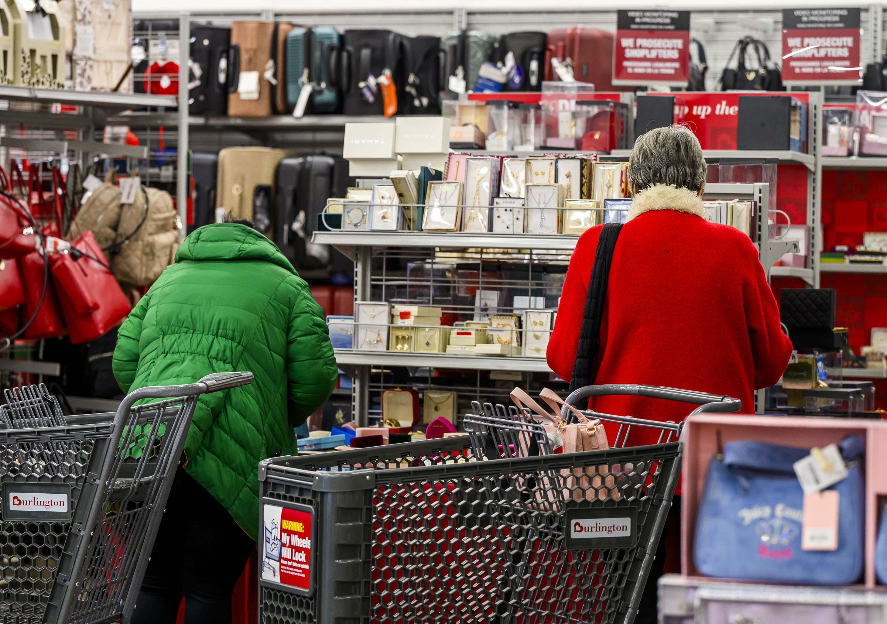 People shop Tuesday, Dec. 9, 2025, at the newly opened...