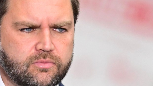 Vice President JD Vance appears Tuesday, Dec. 16, 2025, at a Uline warehouse in Lower Macungie Township, where he delivered a speech on the economy during his first visit to the Lehigh Valley since taking office. (Monica Cabrera/The Morning Call)