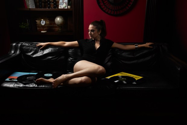 Jazz singer Corinne performs her annual Christmas concert benefiting the Children's Home on Easton on Sunday, Dec. 7, 2025, at at Musikfest Café in Bethlehem. (Guy Daniel)