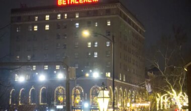 Hotel Bethlehem to partially darken rooftop sign on Christmas Eve