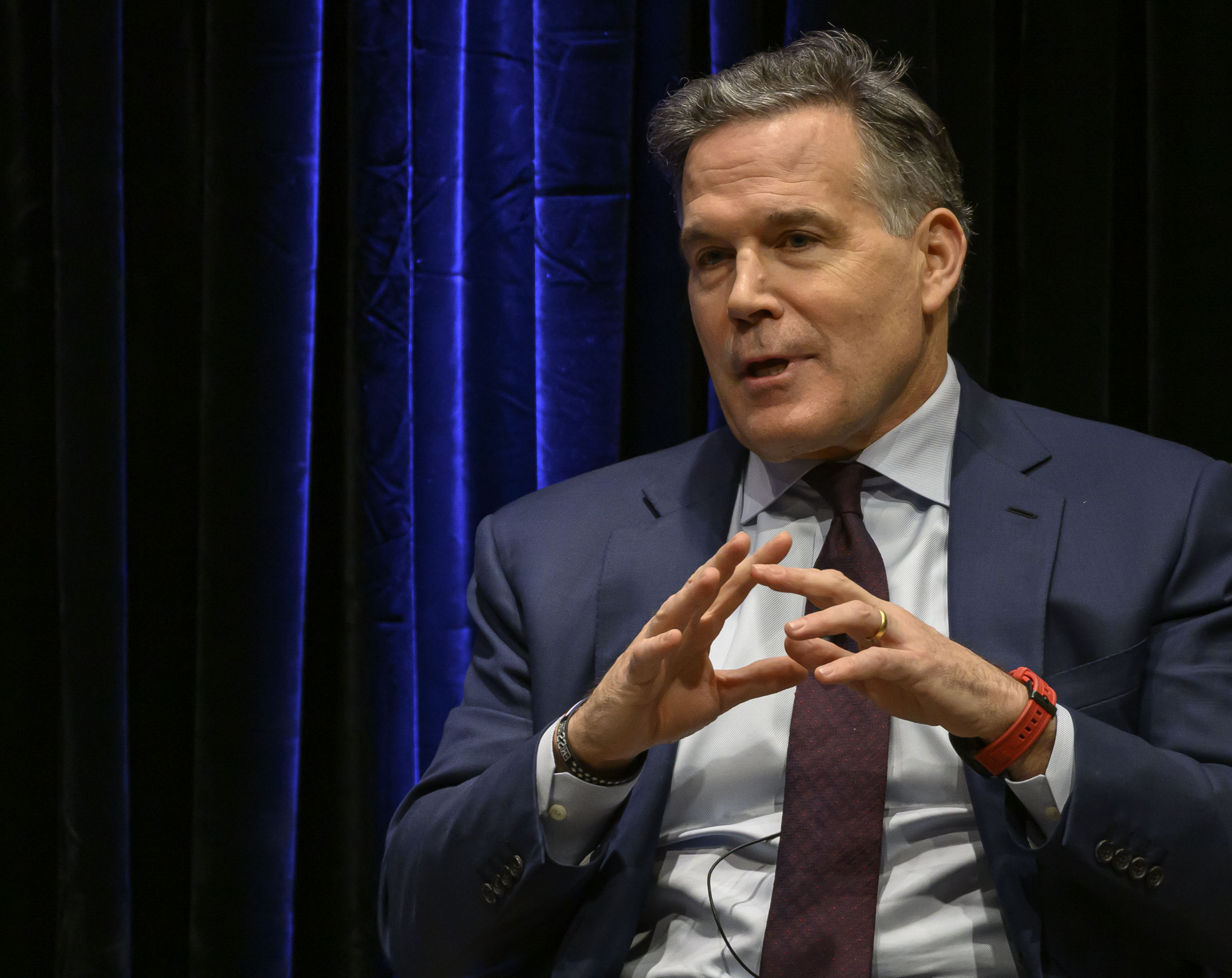 U.S. Sen. Dave McCormick, R-Pa., discusses the governmentâs role in...