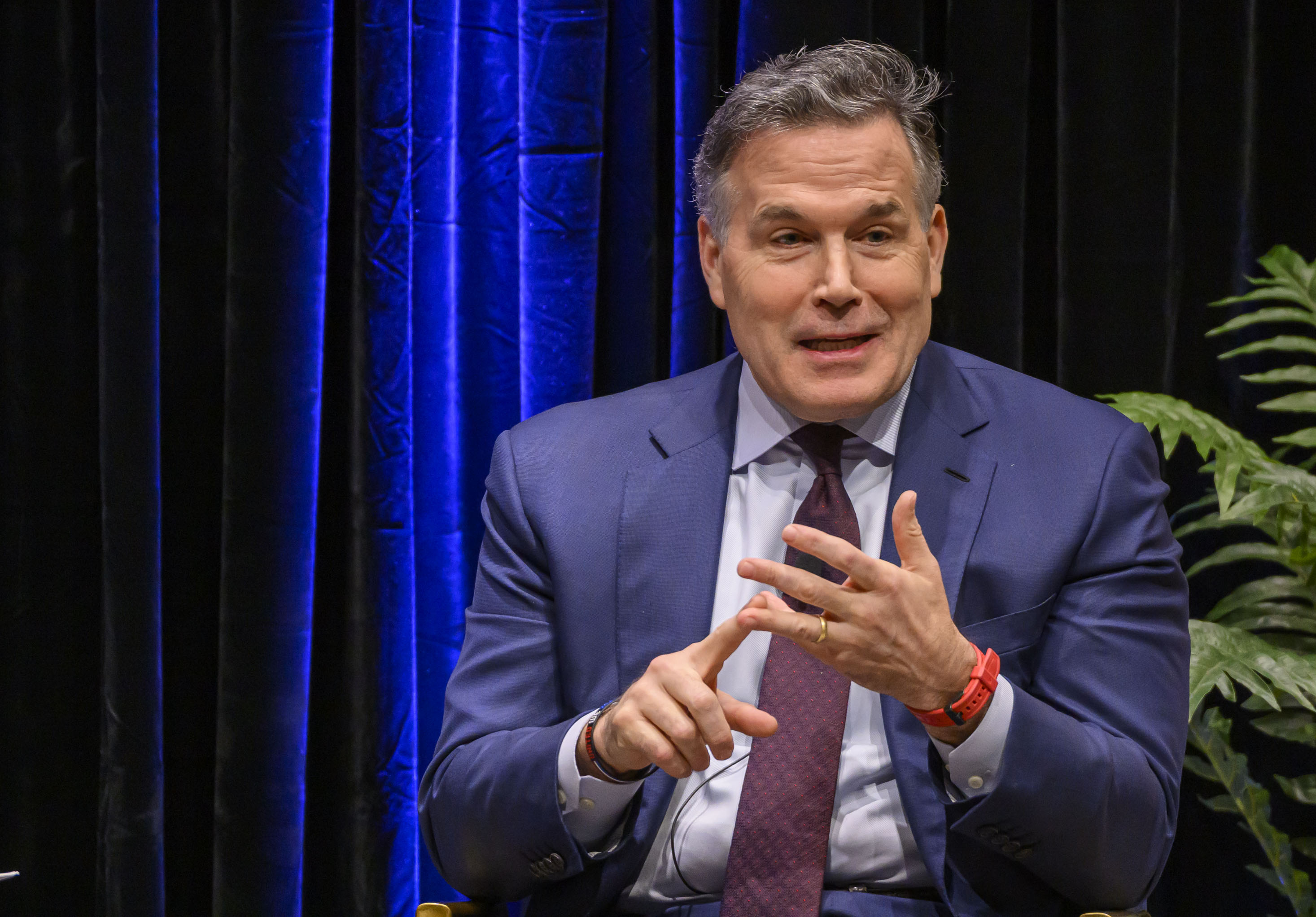 U.S. Sen. Dave McCormick, R-Pa., discusses the governmentâs role in...