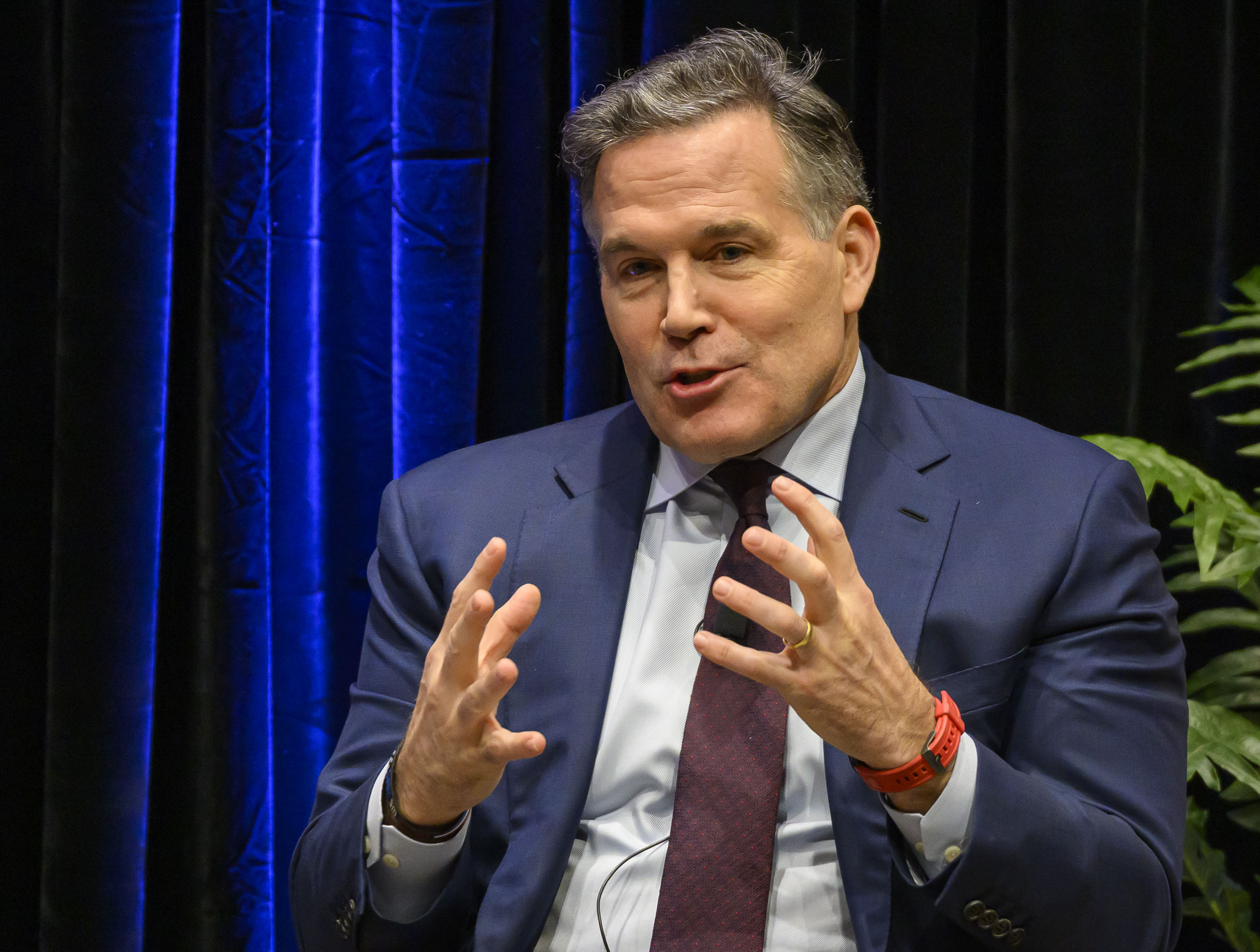 U.S. Sen. Dave McCormick, R-Pa., discusses the governmentâs role in...