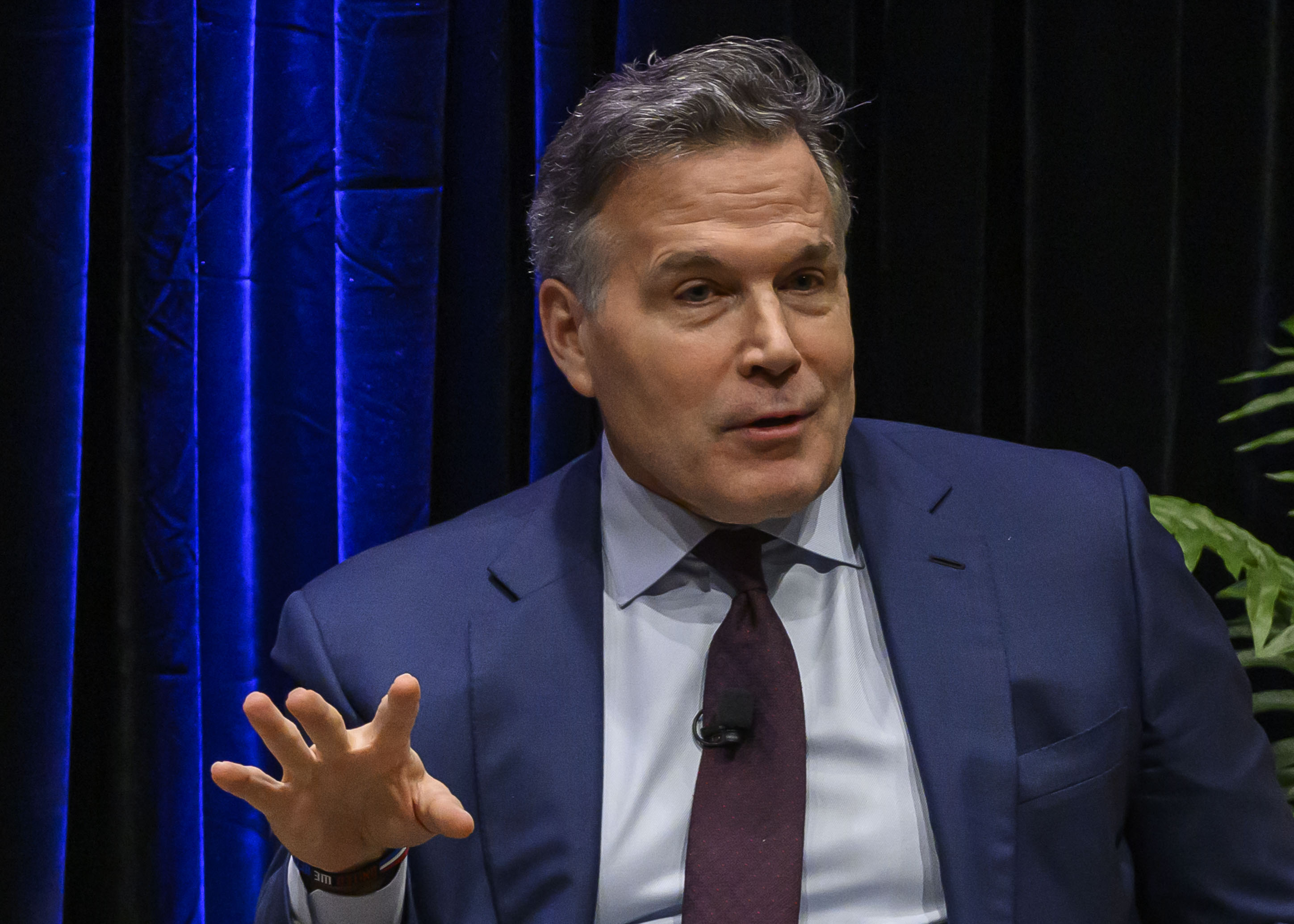 U.S. Sen. Dave McCormick, R-Pa., discusses the governmentâs role in...