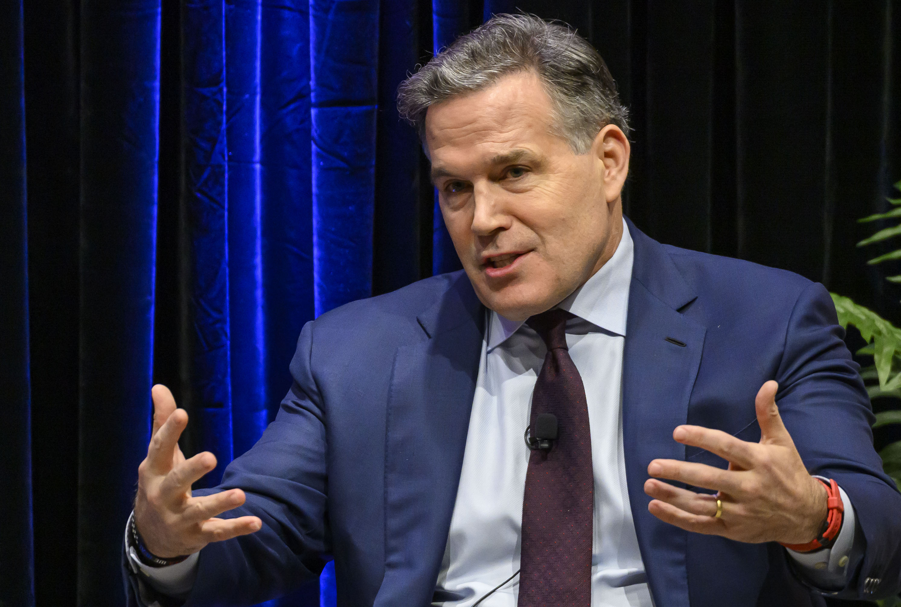 U.S. Sen. Dave McCormick, R-Pa., discusses the governmentâs role in...