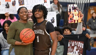 Frankie Pujols gets 1,000th point