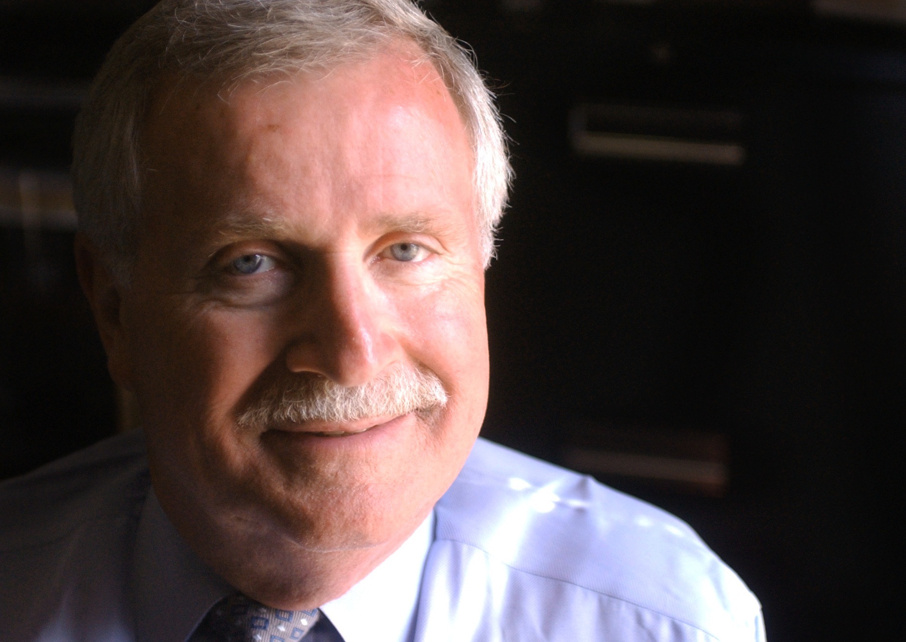 Former Allentown Mayor William L. Heydt sits in his office...