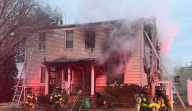 Allentown firefighters responding to house fire on East Side