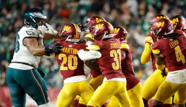 Eagles guard Tyler Steen on brawling with Washington Commanders – NBC Sports Philadelphia