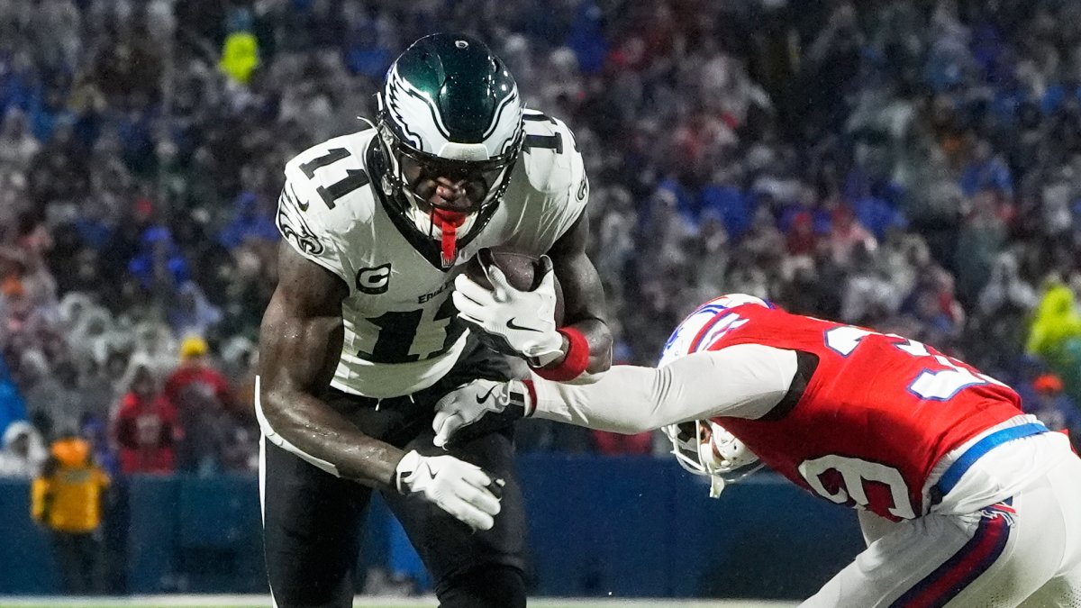 Historic milestones for A.J. Brown, Dallas Goedert – NBC Sports Philadelphia