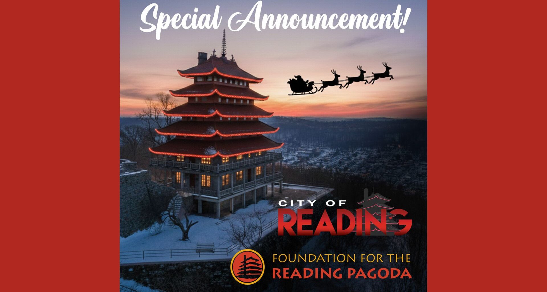 The Pagoda’s Christmas Eve Blinking Tradition Returns