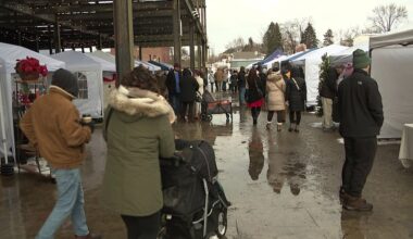 Families enjoy holiday market in Scranton