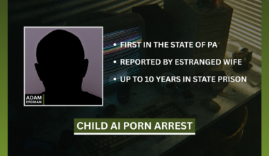 adam erdman ai child sexual abuse arrest bethlehem law