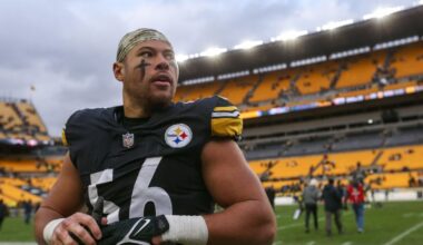 Steelers linebacker Alex Highsmith named team winner of Walter Payton Man of the Year Award