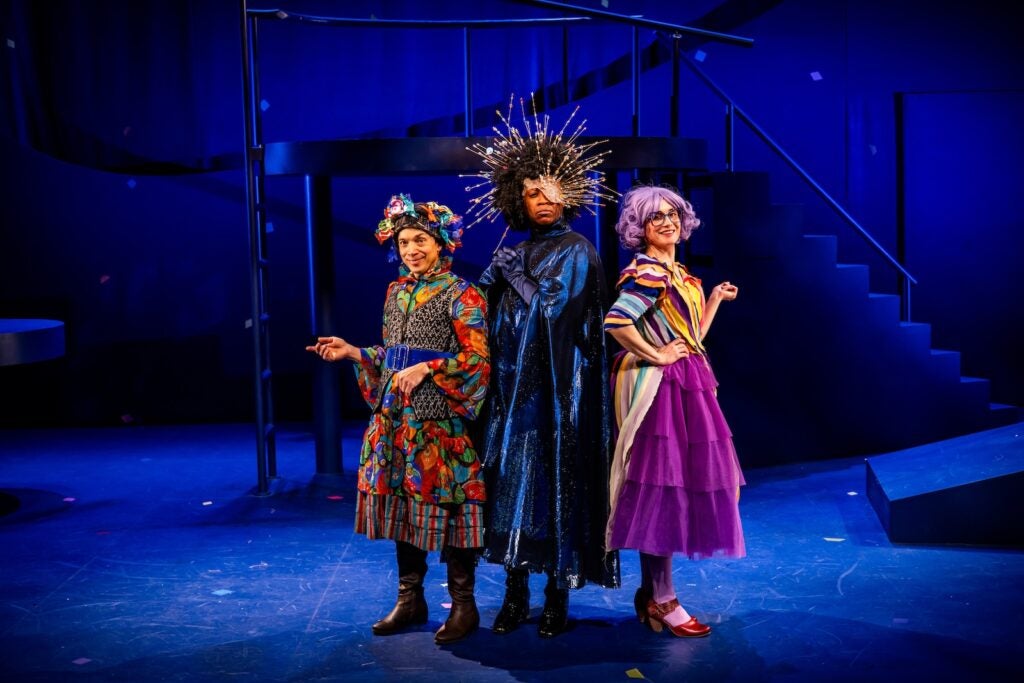 The cast of Arden Theatre Company’s production of ''A Wrinkle in Time'' in Philadelphia.