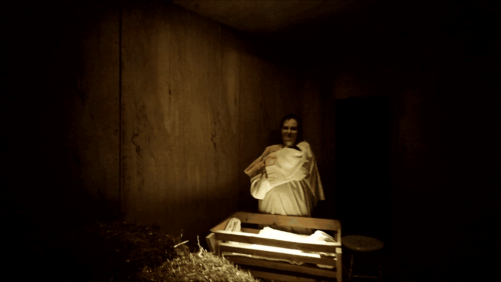 DEC. 12, 2025 -{ }A local holiday tradition is lighting its way up in Buncombe County once again. (Photo: WLOS Staff)