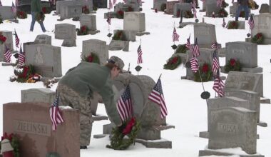 Veterans in Scranton honored as part of Wreaths Across America Day