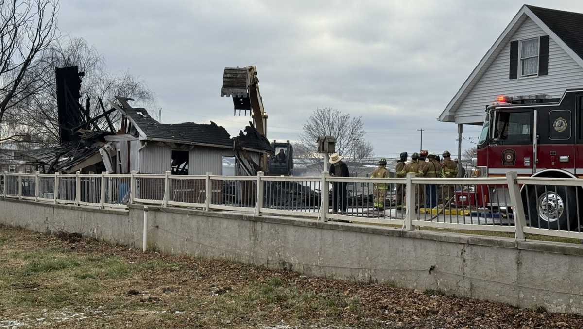 Barn fire on Old Philadelphia Pike in Leacock Township
