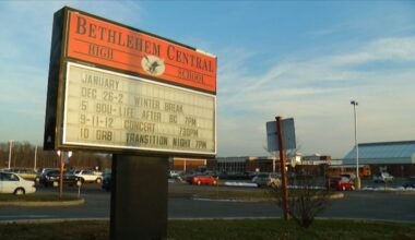 bethlehem central high school sign